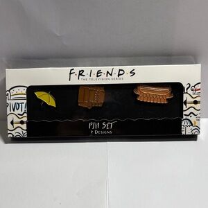 Friends Culturefly Three Piece Pin Set Umbrella Recliner Sofa